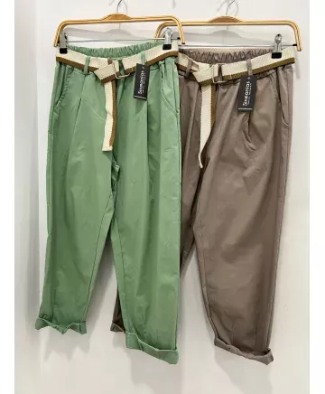 Pantalon elástico Ibiza - Ropa tallas grandes mujer moderna