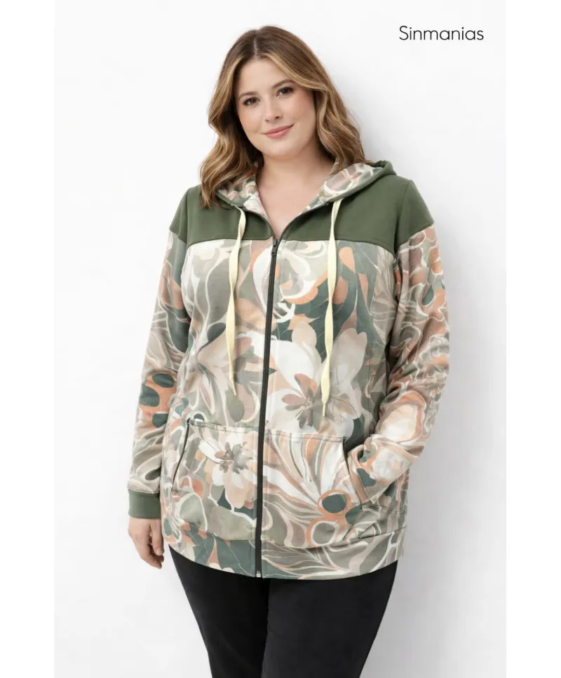 Chaqueta cremallera Punch - Chaquetas Tallas Grandes