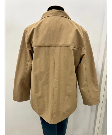 Parka impermeable Blanc - Ropa tallas grandes mujer moderna