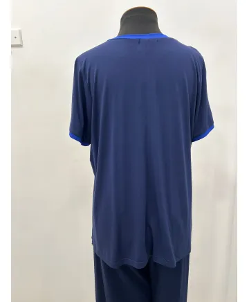 Camiseta azul Marina - Ropa tallas grandes mujer moderna