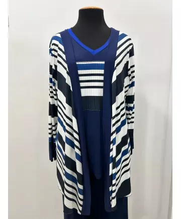 Chaqueta azul Marina - Ropa tallas grandes mujer moderna