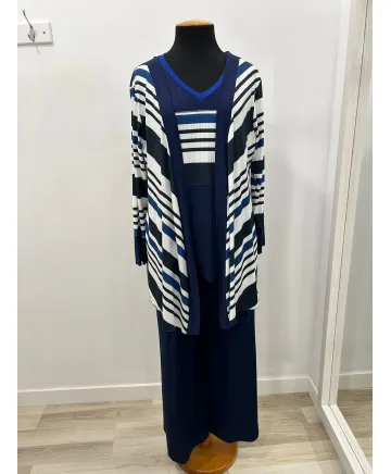 Chaqueta azul Marina - Ropa tallas grandes mujer moderna