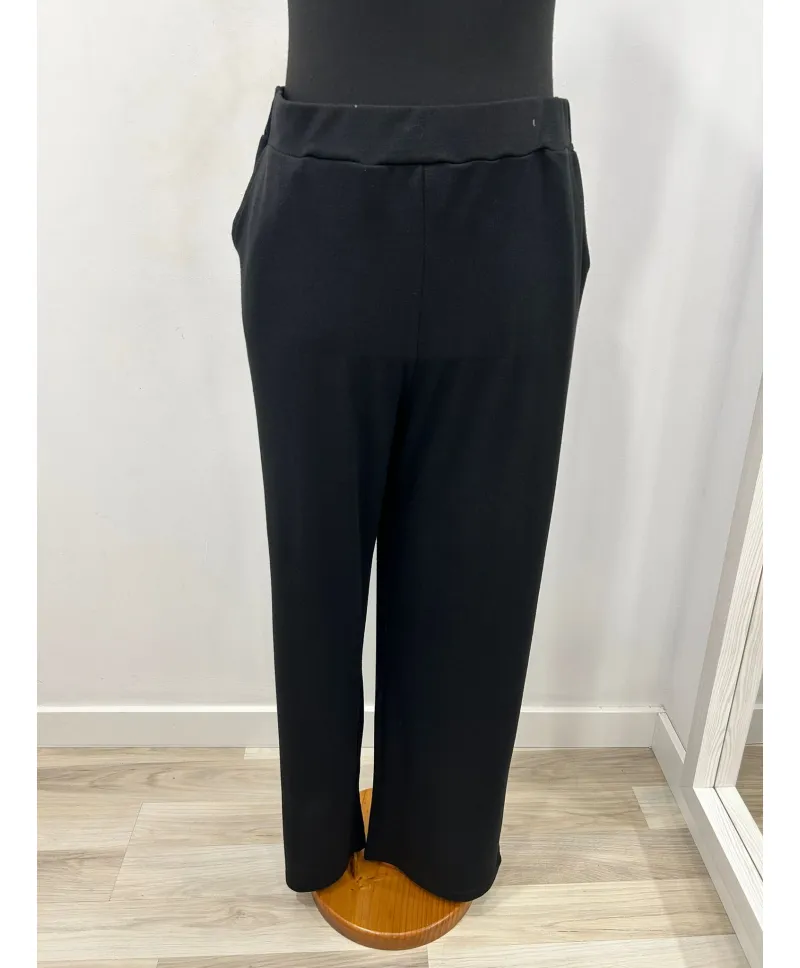 Pantalon negro Mika - Pantalones Tallas Grandes