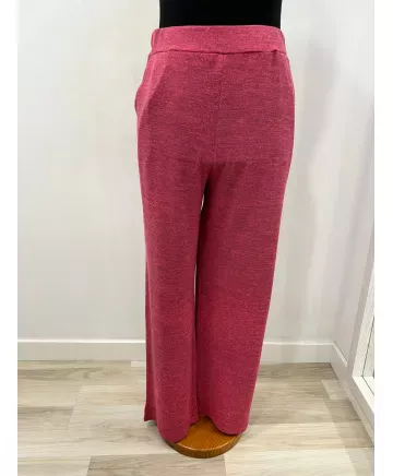 Pantalon fucsia Mika - Pantalones Tallas Grandes
