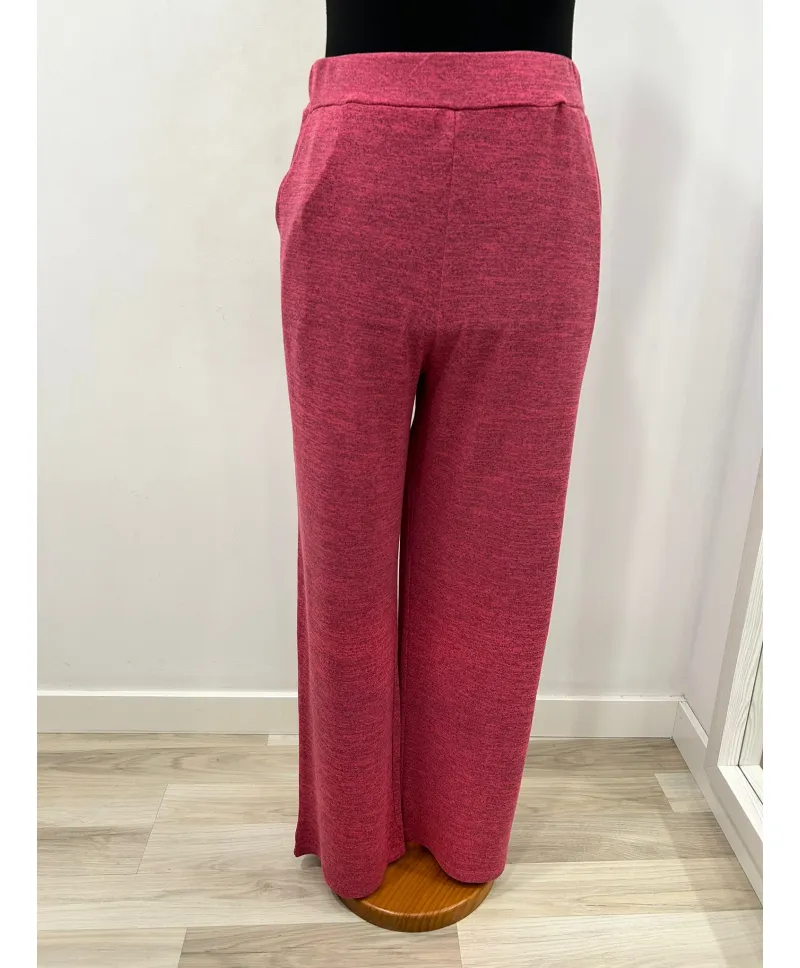 Pantalon fucsia Mika - Pantalones Tallas Grandes