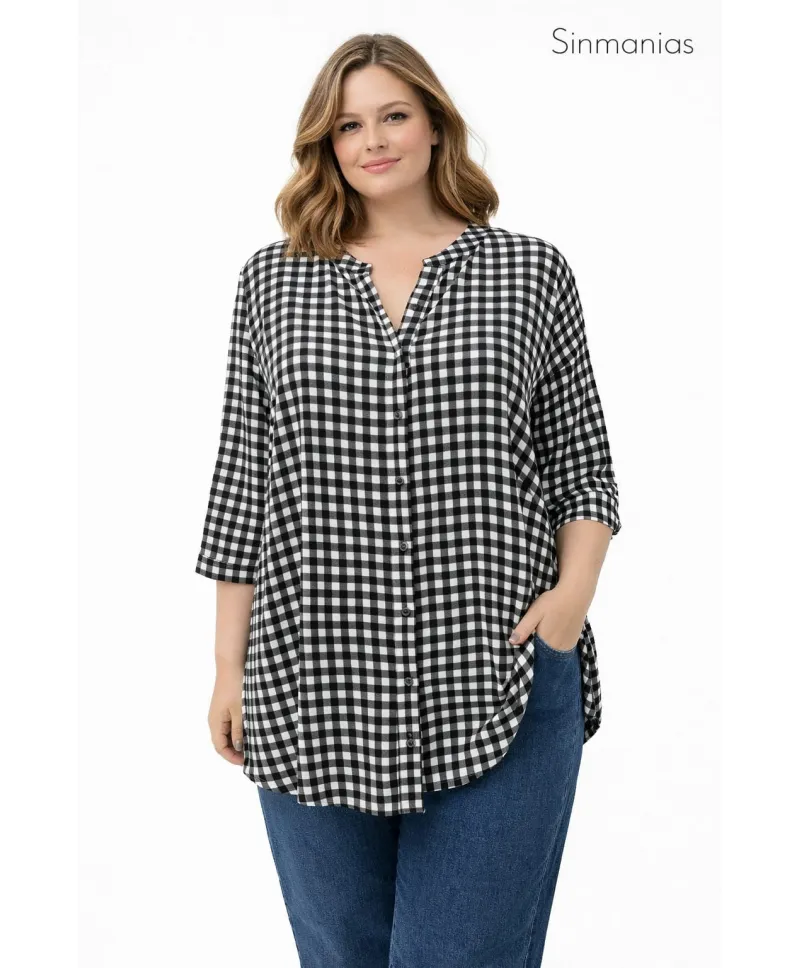 Camisa vichi Alp - Faldas Tallas Grandes