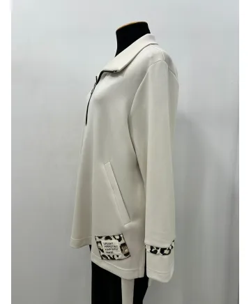 Sudadera cremallera Perfect - Ropa tallas grandes mujer moderna