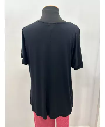 Camiseta agujero Romantic - Ropa tallas grandes mujer moderna