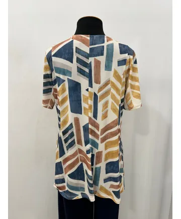 Camiseta larga Africa - Ropa tallas grandes mujer moderna