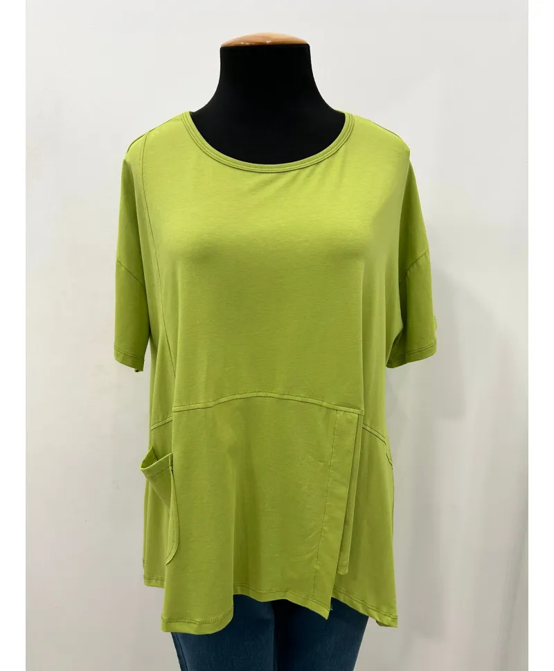 Camiseta escalon Derbi - Ropa tallas grandes mujer moderna