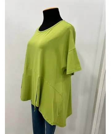 Camiseta escalon Derbi - Ropa tallas grandes mujer moderna