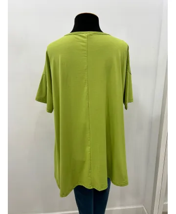 Camiseta escalon Derbi - Ropa tallas grandes mujer moderna