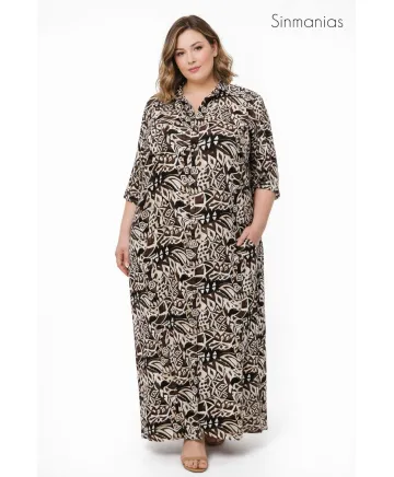 Vestido camisero Maya - Vestidos Tallas Grandes