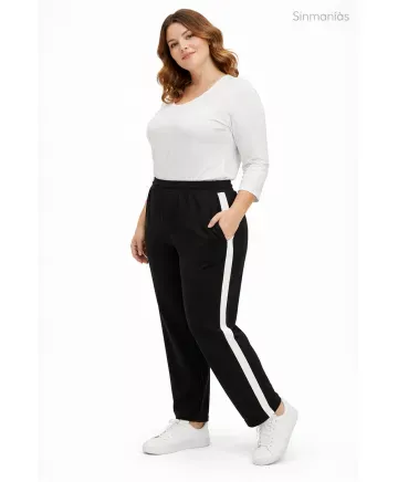 Pantalon raya Perfect - Pantalones Tallas Grandes