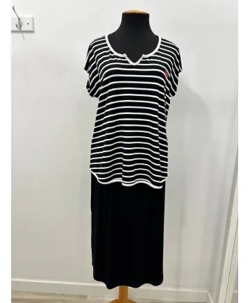 Camiseta corazon Matilde - Ropa tallas grandes mujer moderna