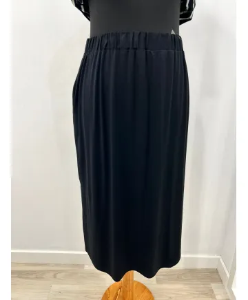 Falda negra Matilde - Ropa tallas grandes mujer moderna