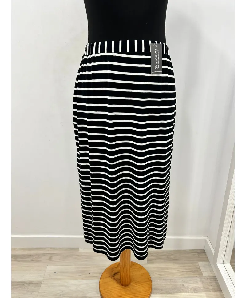 Falda corazon Matilde - Ropa tallas grandes mujer moderna