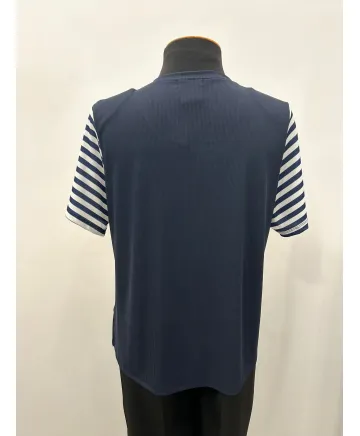 Camiseta rayas Maquillaje - Ropa tallas grandes mujer moderna