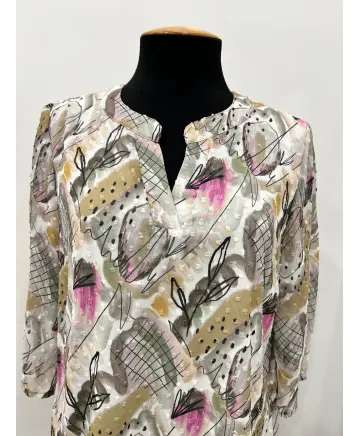 Blusa plumeti Sargantana - Ropa tallas grandes mujer moderna