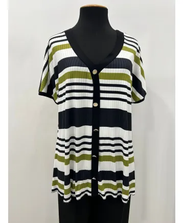 Camiseta botones Lasarte - Camisetas y Tops Tallas Grandes