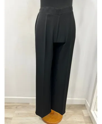 Pantalon negro Kioto - Ropa tallas grandes mujer moderna