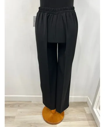 Pantalon negro Kioto - Ropa tallas grandes mujer moderna