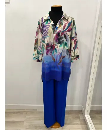 Blusón estampado Tai - Ropa tallas grandes mujer moderna