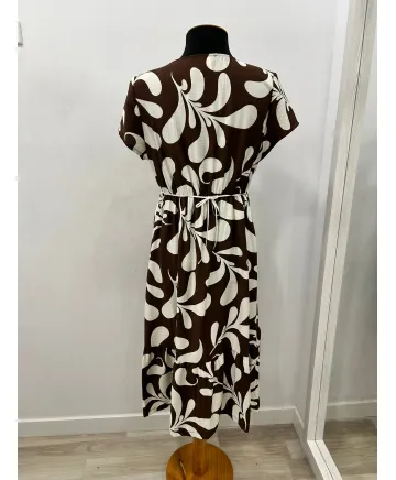 Vestido volante Almirante - Ropa tallas grandes mujer moderna