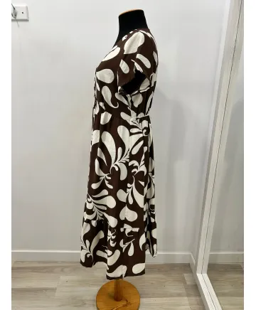 Vestido volante Almirante - Ropa tallas grandes mujer moderna