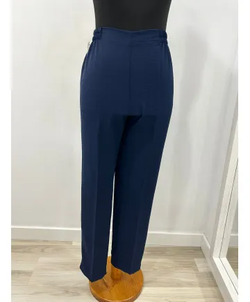 Pantalon marino Bel - Pantalones Tallas Grandes