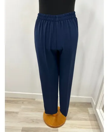Pantalon marino Bel - Pantalones Tallas Grandes