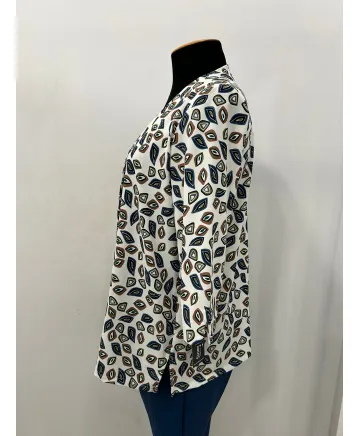 Blusa doble Mirlo - Ropa tallas grandes mujer moderna