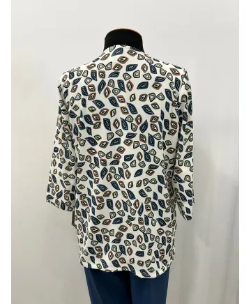 Blusa doble Mirlo - Ropa tallas grandes mujer moderna