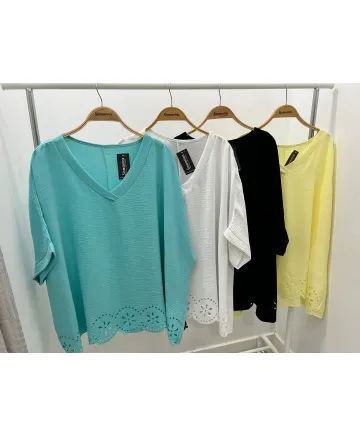 Camiseta troquel  Vela - Camisetas y Tops Tallas Grandes