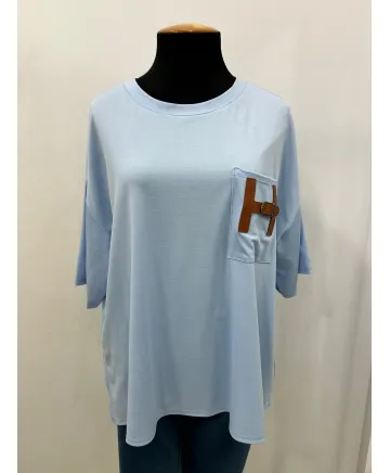 Camiseta hebilla Sevilla - Ropa tallas grandes mujer moderna