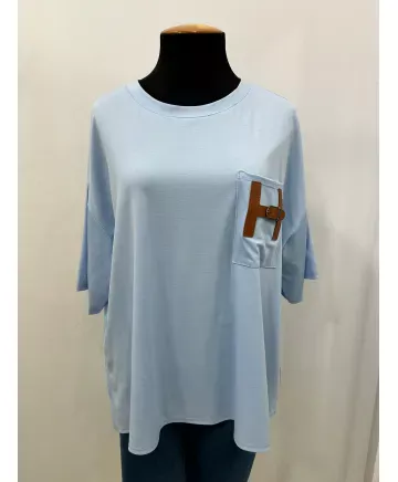 Camiseta hebilla Sevilla - Ropa tallas grandes mujer moderna
