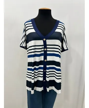 Camiseta botones Lasarte - Camisetas y Tops Tallas Grandes