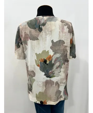 Blusa hebilla Estacion - Ropa tallas grandes mujer moderna