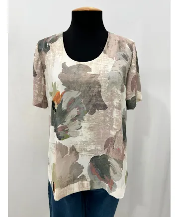 Blusa hebilla Estacion - Ropa tallas grandes mujer moderna