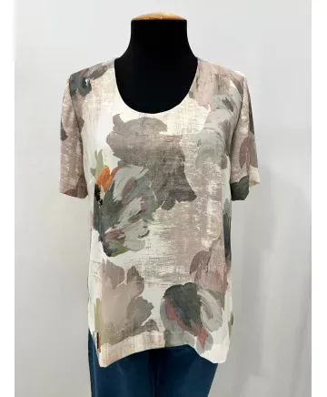 Blusa hebilla Estacion - Ropa tallas grandes mujer moderna