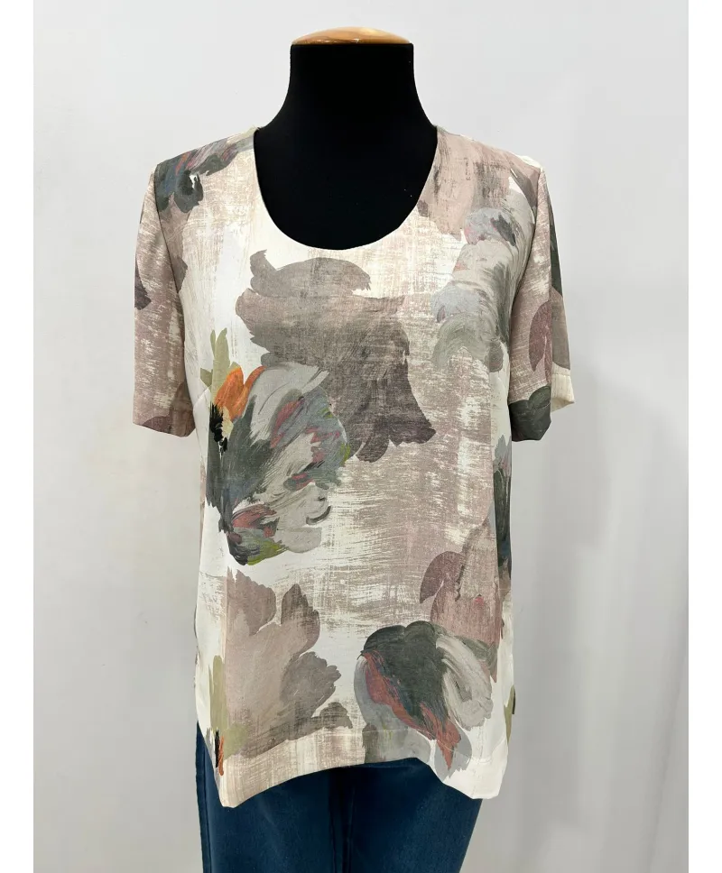 Blusa hebilla Estacion - Ropa tallas grandes mujer moderna