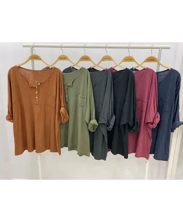 Camiseta Lila - CAMISETAS TALLA GRANDE Camiseta Lila - CAMISETAS TALLA GRANDE
