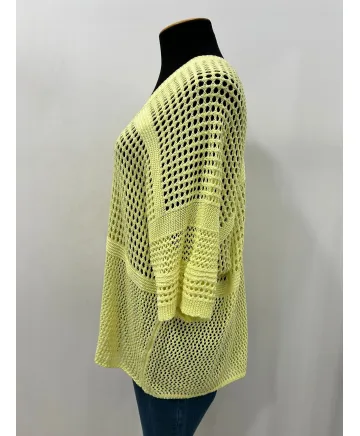 Chaqueta calada Ibiza - Ropa tallas grandes mujer moderna