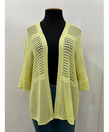Chaqueta calada Ibiza - Ropa tallas grandes mujer moderna