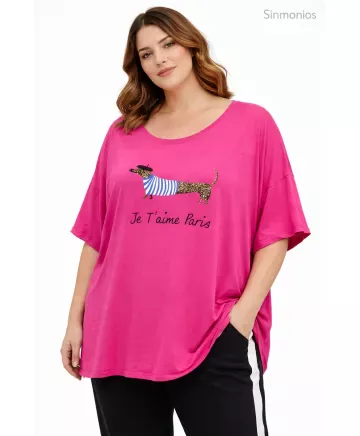 Camiseta basica Teckel - Camisetas y Tops Tallas Grandes