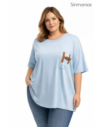 Camiseta hebilla Sevilla - Camisetas y Tops Tallas Grandes