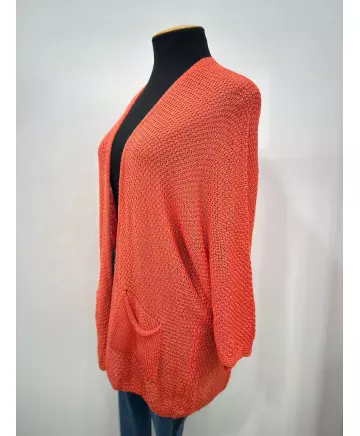 Chaqueta calada Creta - Ropa tallas grandes mujer moderna