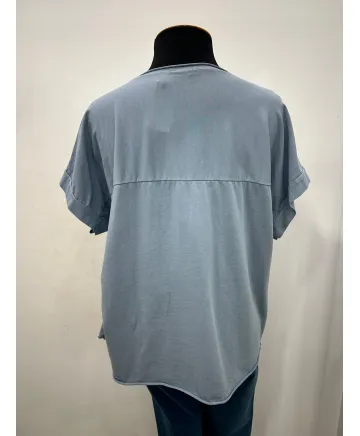 Camiseta crochet Margarita - Camisetas y Tops Tallas Grandes