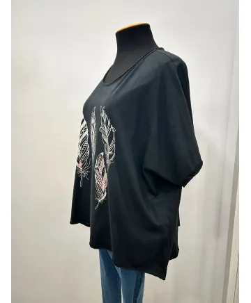Camiseta estampada Pluma - Camisetas y Tops Tallas Grandes