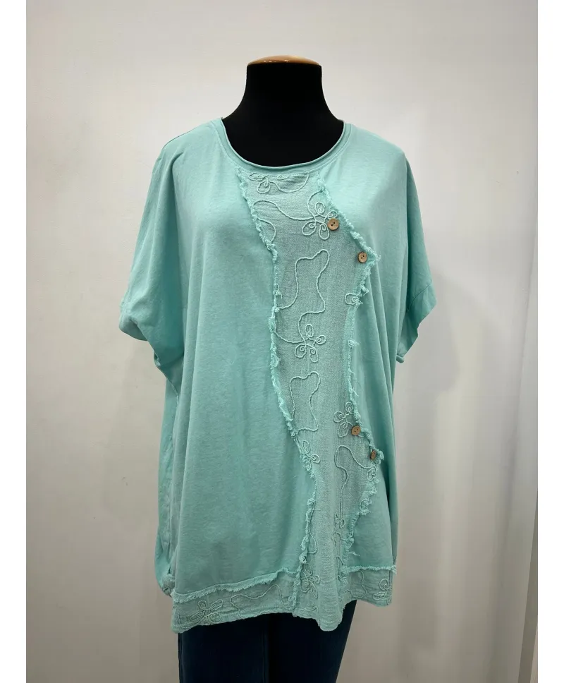 Camiseta corte Sicilia - Camisetas y Tops Tallas Grandes